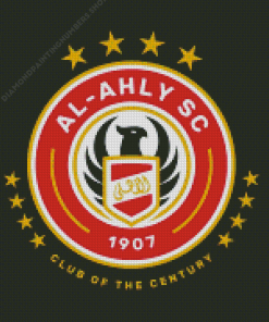 Al Ahly Football Club Logo Diamond Painting