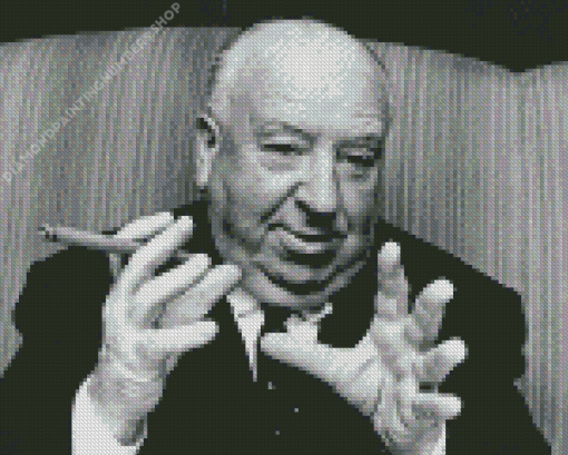 Alfred Hitchcock Diamond Painting