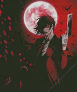 Alucard Hellsing Character Diamond Painting