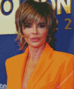 American Actress Lisa Rinna Diamond Painting