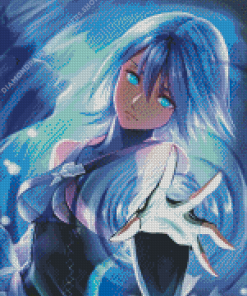 Aqua Kingdom Hearts Diamond Painting