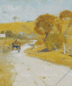 At Templestowe By Streeton Diamond Painting