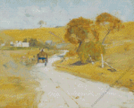 At Templestowe By Streeton Diamond Painting