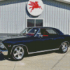 Black 1966 Chevrolet Chevelle Diamond Painting