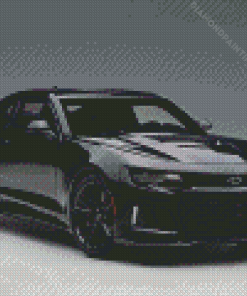 Black Chevy Camaro Diamond Painting