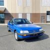 Blue Peugeot 405 Car Diamond Painting