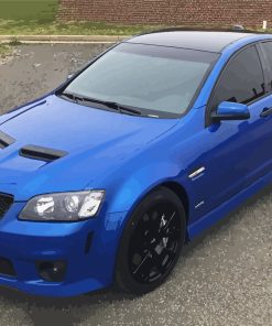 Blue Pontiac G8 Car Diamond Painting