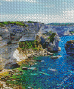 Bonifacio Corsica Island Diamond Painting