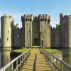 Bridge Ove The Bodiam Castle East Sussex Diamond Painting