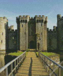 Bridge Ove The Bodiam Castle East Sussex Diamond Painting