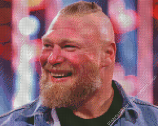 Brock Lesnar Diamond Painting