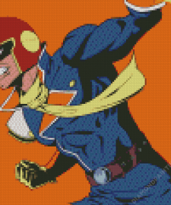 Captain Falcon Diamond Painting