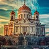 Cathedral Of Christ The Savior In Russia Diamond Painting