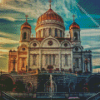 Cathedral Of Christ The Savior In Russia Diamond Painting