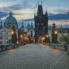 Charles Bridge Old Town Tower Prague Diamond Painting