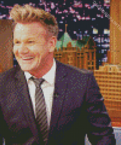 Chef Ramsay Smiling Diamond Painting