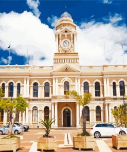 City Hall Of Port Elizabeth Diamond Painting