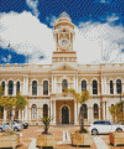 City Hall Of Port Elizabeth Diamond Painting