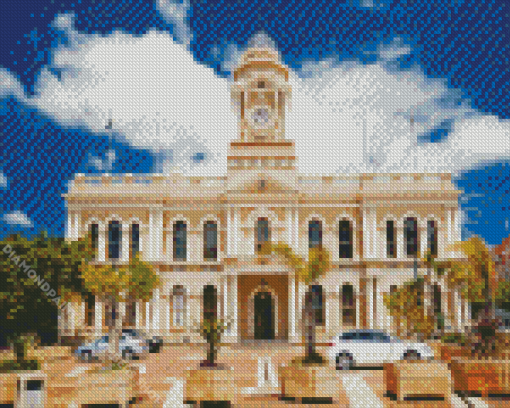 City Hall Of Port Elizabeth Diamond Painting