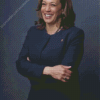 Classy Kamala Harris Smiling Diamond Painting