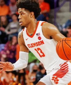 Clemson University Team Basketballer Diamond Painting