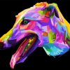 Colorful Greyhound Pop Art Diamond Painting