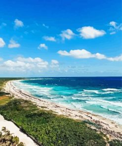 Cozumel Coastline Diamond Painting