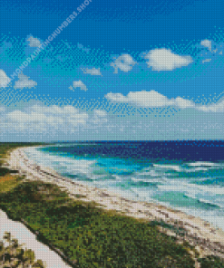 Cozumel Coastline Diamond Painting