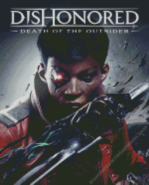 Dishonored Video Game Poster Diamond Painting