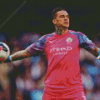 Ederson Football Player Diamond Painting