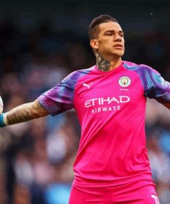 Ederson Football Player Diamond Painting