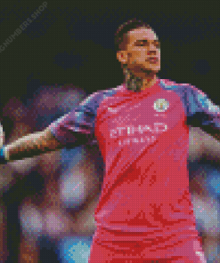 Ederson Football Player Diamond Painting