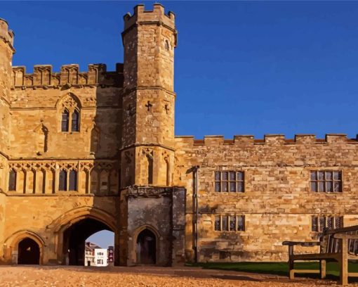 England Battle Abbey Diamond Painting