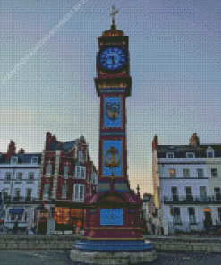 England Weymouth Clock Diamond Painting