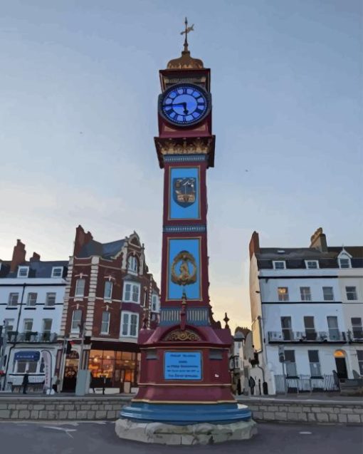 England Weymouth Clock Diamond Painting