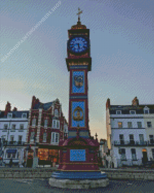 England Weymouth Clock Diamond Painting