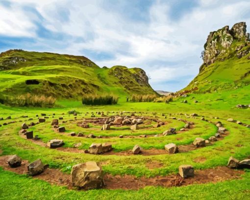 Fairy Glen Scotland Diamond Painting