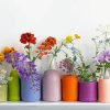 Flowers In Milk Bottles Diamond Painting