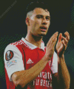 Gabriel Martinelli Arsenal Diamond Painting