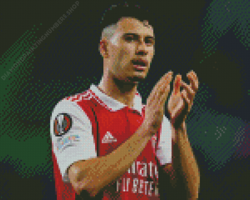 Gabriel Martinelli Arsenal Diamond Painting