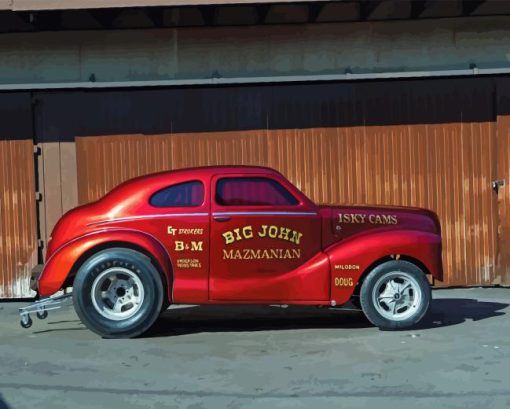 Gasser Car Diamond Painting