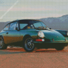 Green Vintage Porsche Diamond Painting