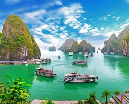 Hạ Long Bay Diamond Painting