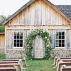 Holiday White Rustic Barn Diamond Painting