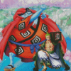 Jinbe With Roronoa Zoro Diamond Painting