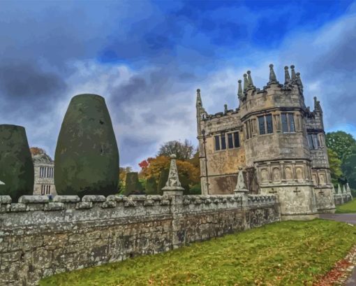 Lanhydrock Gatehouse Diamond Painting