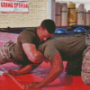 Military Grappling Diamond Painting