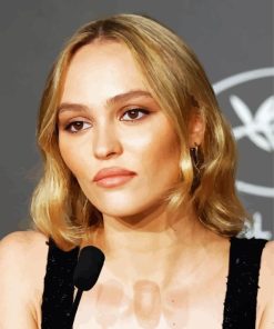 Model Lily Rose Depp Diamond Painting