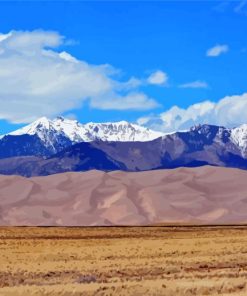 Mount Blanca Peak Diamond Painting