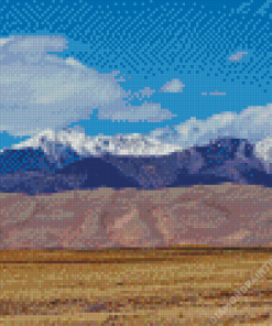 Mount Blanca Peak Diamond Painting